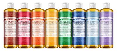 Dr. Bronner&apos;s Vloeibare zeep - pure castile - roos - 475 ml