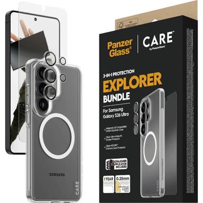 PanzerGlass PANZERGLASS - CARE by 3-in-1 Galaxy S Ultra 2026 CR46018 Screenprotector (glas) Samsung Galaxy S26 Ultra 1 stuk(s)