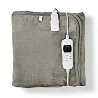 Nedis PEBL130CWT1 Elektrische Deken Onderdeken 150 X 80 Cm 9 Heat Settings Indicator Light Overheat Protection - thumbnail