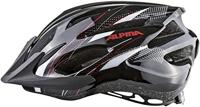 Olympic Sportswear Alpina sports mtb helm mtb17 glans 58-61 zwart/wit/rood - thumbnail
