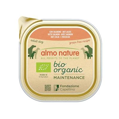 Almo Nature Dailymenu bio pate hond Zalm 300gr