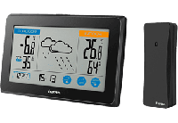 Hama Weerstation Touch Zwart - thumbnail