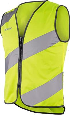 Wowow reflecterende veiligheidsvest "roadie" reflex vest roadie s yellow