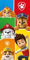 Paw Patrol strandlaken blocks 70 x 140 cm - thumbnail