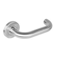 Intersteel DeurklinkRond rozet met nok RVS - 0035.127102 - thumbnail