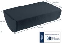 Voetensteun Leitz Ergo Cosy grijs - thumbnail