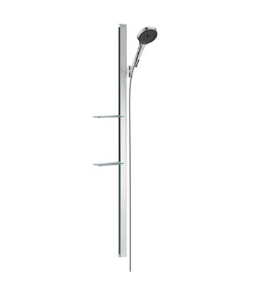 Doucheset Rainfinity HansGrohe PowderRain 130 3jet Met Glijstang 150 cm En Zeepschaal Chroom