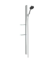 Doucheset Rainfinity HansGrohe PowderRain 130 3jet Met Glijstang 150 cm En Zeepschaal Chroom - thumbnail