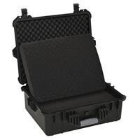 Flightcase draagbaar 55x43x21 cm PP zwart - thumbnail