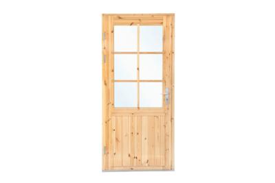 Extra hoge en brede enkele deur 99x209 cm 28-70 mm - linksdraaiend- - Hout- Tuindeco Extra hoge en brede enkele deur 99x209 cm 28-70 mm - linksdraaiend- - Hout- Tuindeco