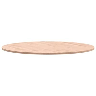 Tafelblad rond 80x1,5 cm massief beukenhout
