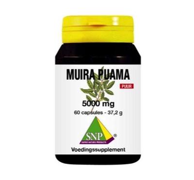 SNP Muira puama 5000mg puur 60 Vegetarische capsules SNP Muira puama 5000mg puur 60 Vegetarische capsules