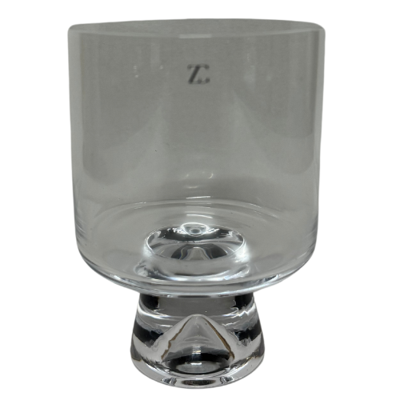 Waxinelichthouder glas - waxinelichthouder Drop Clear - waxinelichthouder transparant