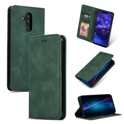 Retro huid voelen Business magnetische horizontale Flip lederen case voor Huawei Mate20 Lite (Army Green) Retro huid voelen Business magnetische horizontale Flip lederen case voor Huawei Mate20 Lite (Army Green)