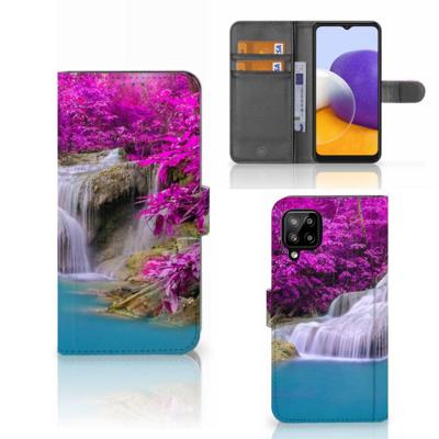 Samsung Galaxy A22 4G | M22 | Flip Cover | Waterval Samsung Galaxy A22 4G | M22 | Flip Cover | Waterval