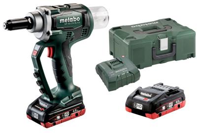Metabo NP 18 LTX BL 5.0 619002800 Accu-popnagelpistool 18 V LiHD Incl. 2 accus, Incl. accessoires, Incl. koffer Metabo NP 18 LTX BL 5.0 619002800 Accu-popnagelpistool 18 V LiHD Incl. 2 accus, Incl. accessoires, Incl. koffer