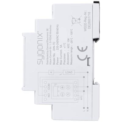 Sygonix Temperatuurschakelaar -20 - 100 °C