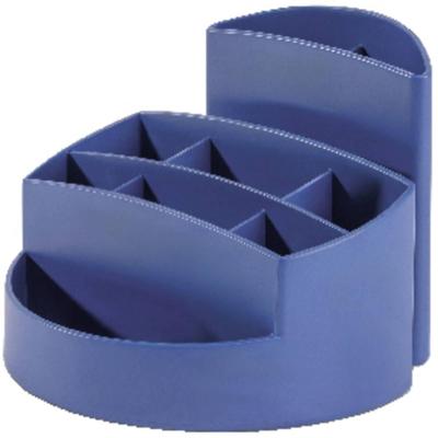 Han pennenbak met 9 vakjes Rondo Karma, eco blauw