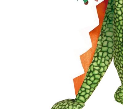 Draak Kostuum Dreumes Groen