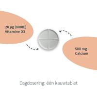 Vitalize Calcium & D3 Kauwtabletten - thumbnail
