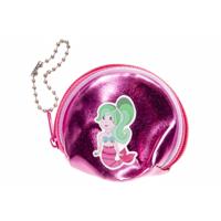 LG Imports mini portemonnee zeemeermin roze 7 x 6 cm - thumbnail