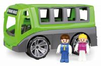 Lena tourbus Truxx junior 28 x 16 cm grijs/groen 3-delig - thumbnail