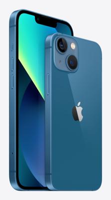 Refurbished iPhone 13 128 GB Blauw Als nieuw + Nieuwe batterij