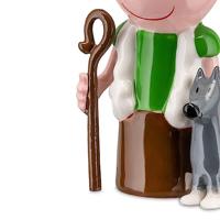 Alessi Happy Eternity Baby Pastorello Herder porselein 9 cm - thumbnail