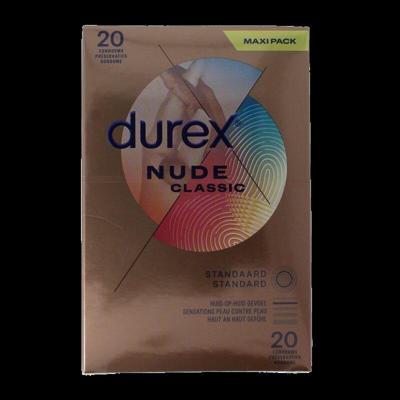 Durex Nude Classic Condooms (latex)