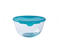 Pyrex mengkom met deksel 500ml ø14cm - thumbnail