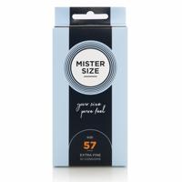 MISTER SIZE 57 - Iets Ruimere Condooms Ultradun 10 stuks - thumbnail
