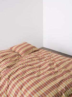 Marc O'Polo Marc O'Polo Hillan Dekbedovertrek Dark coral 240x200/220