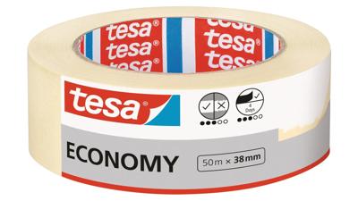 tesa Economy 05279-00000-02 Schilderstape Wit (l x b) 50 m x 38 mm 1 stuk(s)