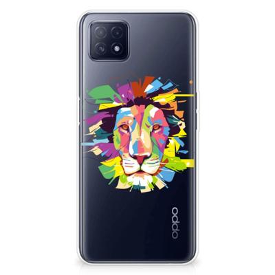 OPPO A53 5G | OPPO A73 5G Telefoonhoesje met Naam Lion Color OPPO A53 5G | OPPO A73 5G Telefoonhoesje met Naam Lion Color