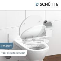 Schutte MDF High Gloss WC-bril FLOWERS AND WOOD met soft-close
 80549 - thumbnail