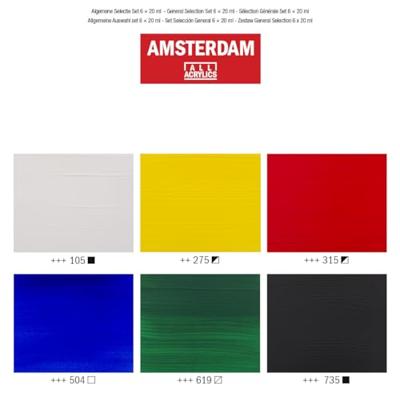 Royal Talens Amsterdam Standard Series Acrylverf Set