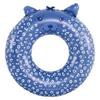 Swim Essentials Dierenzwemband Leopard Blauw 55 cm - thumbnail