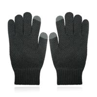 LGT JWLS Gebreide Heren Handschoenen - Warm Winter Donkergrijs - thumbnail