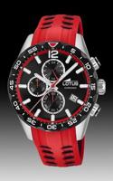 Horlogeband Lotus 18590-3 Silicoon Rood 22mm - thumbnail