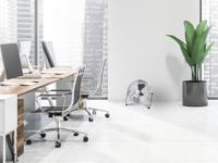 Bestron vloerventilator Retro 35 cm 3 standen 55W chroom - thumbnail