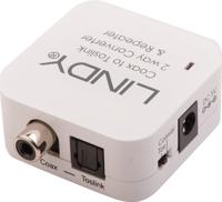 Lindy 70411 Audio Converter en Extender SPDIF naar RCA Coax Beige - thumbnail