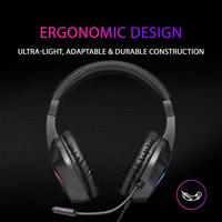 Gaming koptelefoon met microfoon Mars Gaming MH122 Zwart - thumbnail