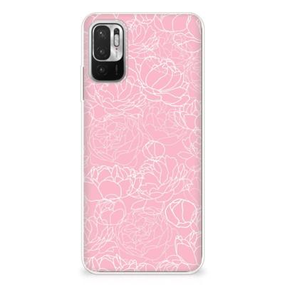 Xiaomi Redmi Note 10/10T 5G | Poco M3 Pro | TPU Case | White Flowers