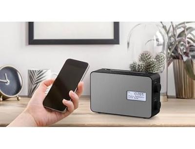 Panasonic RF-D30BTEG-K Keukenradio DAB+, VHF (FM) Bluetooth, AUX Wekfunctie, Spatwaterbestendig Zwart - thumbnail