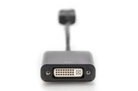 Digitus AK-340409-001-S DisplayPort / DVI Adapter [1x DisplayPort stekker - 1x DVI-bus 24+5-polig] Zwart 15.00 cm - thumbnail