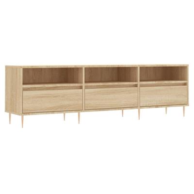 Tv-meubel 150x30x44,5 cm bewerkt hout sonoma eikenkleurig