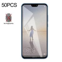 50 stuks non-Full matte Frosted gehard glas film voor Huawei P20 lite geen retail pakket - thumbnail