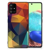 Samsung Galaxy A71 Backcover Polygon Color - thumbnail