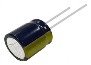 Panasonic Elektrolytische condensator Radiaal bedraad 25 V 20 % (Ø x h) 5 mm x 7.0 mm 1 stuk(s)