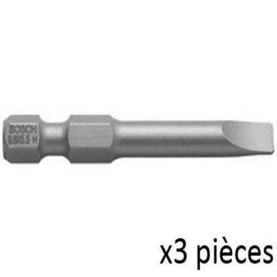 Bosch Accessoires Bit extra-hard S 1,6x8,0, 49 mm 3st - 2607001487 - thumbnail